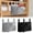 Black, variant on Spencer Bedside Caddy Large Hanging Bed Organizer Storage Bag with 8 Pockets for Bunk and Hospital Beds, College Dorm Rooms Baby Bed Rails, Gray