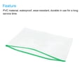 thumbnail image 3 of Bolsas de Archivo Unique Bargains A4 PVC Transparente Verde Paquete de 10, 3 of 5