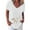 White, variant on Fesfesfes Business Casual Tops for Women Fashion Woman V Neck Printing T Shirt Blouse Tops Sweatshirt Tee Shirts Womens 4(S)