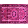 thumbnail image 1 of Ahgly Company Indoor Rectangle Persian Pink Traditional Area Rugs, 8' x 10', 1 of 4