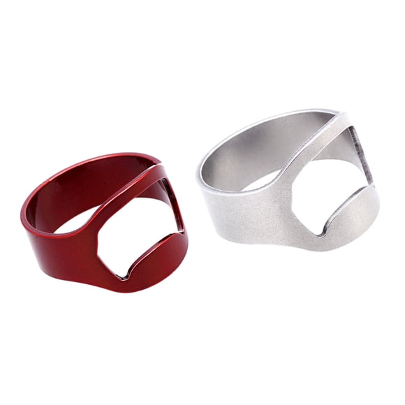 Abridor de Botellas Fernando Acero Inoxidable Anillo para Bicicleta 2 Piezas