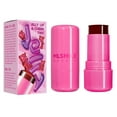 thumbnail image 2 of Jelly Lipstick Powder Blusher, Transparent Cheek Stains, Natural Plant Extracts Moisturizing Long Lasting Color Development, Easy To Apply Watercolor Paint Finish Makeup, 2 of 8