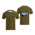 thumbnail image 7 of Bibifish Mens T-Shirts Loose Fit Landscape Graphic Print Tshirts Street Style Fall Casual Short Sleeve Tee Tops, 7 of 7