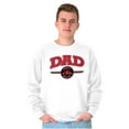 thumbnail image 3 of Father's Day Worlds Greatest All Star Men's Big & Tall Crewneck Sweatshirt Brisco Brands 3X, 3 of 5