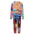 thumbnail image 5 of Blue'S Clues Women Men Pajamas Zipper Onesie Jumpsuit Hooded One Piece Sleepwear, 5 of 8