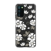 onn. Phone Case for Samsung Galaxy A03s - White Floral