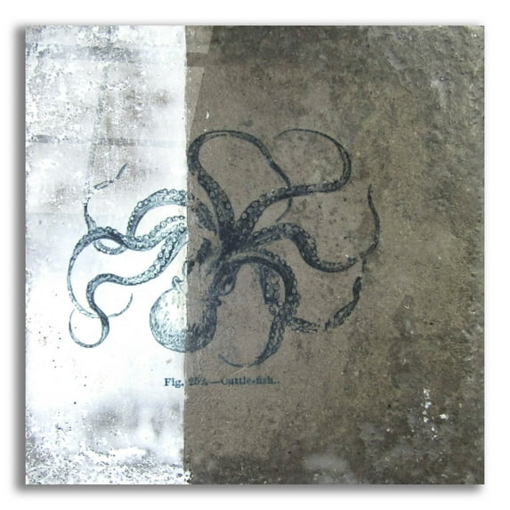 Epic Art 'Figure 1' by LovIsArt, Acrylic Glass Wall Art, 12"x12"
