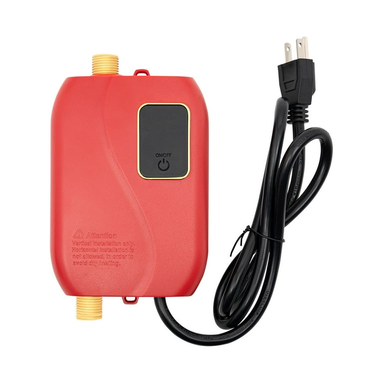 110V 3000W Mini Electric Tankless Instant Hot Water Heater