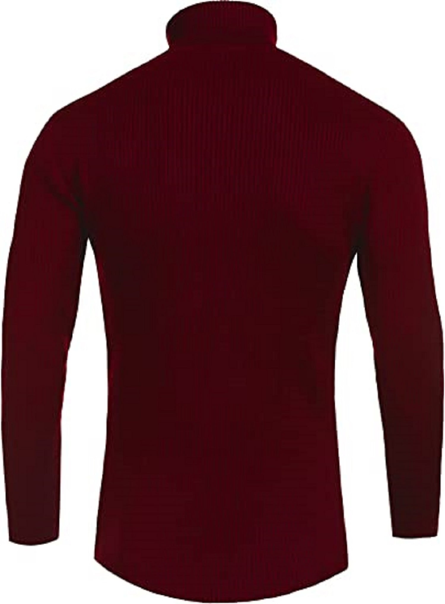 Daupanzees Mens Slim Fit Turtleneck Sweater Long Sleeve