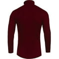 thumbnail image 4 of Daupanzees Mens Slim Fit Turtleneck Sweater Long Sleeve Thermal Shirt Top Autumn Winter Male Knitwear Pullover, 4 of 7
