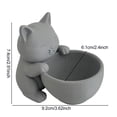 thumbnail image 6 of Joernso Mini Kitten Flower Pot Succulents Planter Cute Cat Plant Pot Home Desktop Decoration Kitty Planter Gift for Cat Lovers, 6 of 8