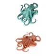thumbnail image 1 of 2 piezas Animal modelo figuras juguetes plástico pa decoración Zulema estatuilla de animales marinos, 1 of 8