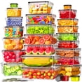 thumbnail image 1 of Recipientes de almacenamiento de alimentos KEMETHY, 50 unidades, herméticos, sin BPA, 1 of 8