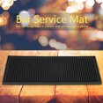 thumbnail image 3 of Non Slip Design Waterproof Bar Service Mat, Black Color Bar Service Spill Mat, For Home, Kitchen Coaster Kitchen Tool Placing Glasses,Cups And Other Dishware, 3 of 8
