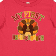 thumbnail image 4 of Inktastic First Thanksgiving Turkey Boys or Girls Baby T-Shirt, 4 of 5