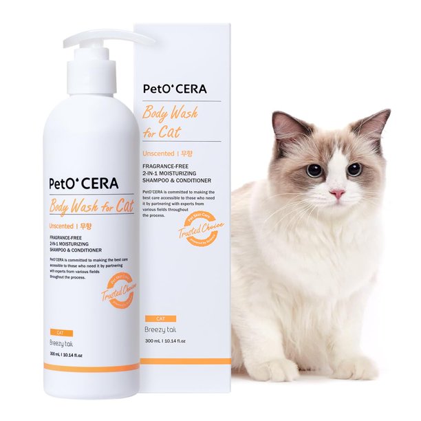 Champú y acondicionador Breezytail Peto'cera All-in-One Cat