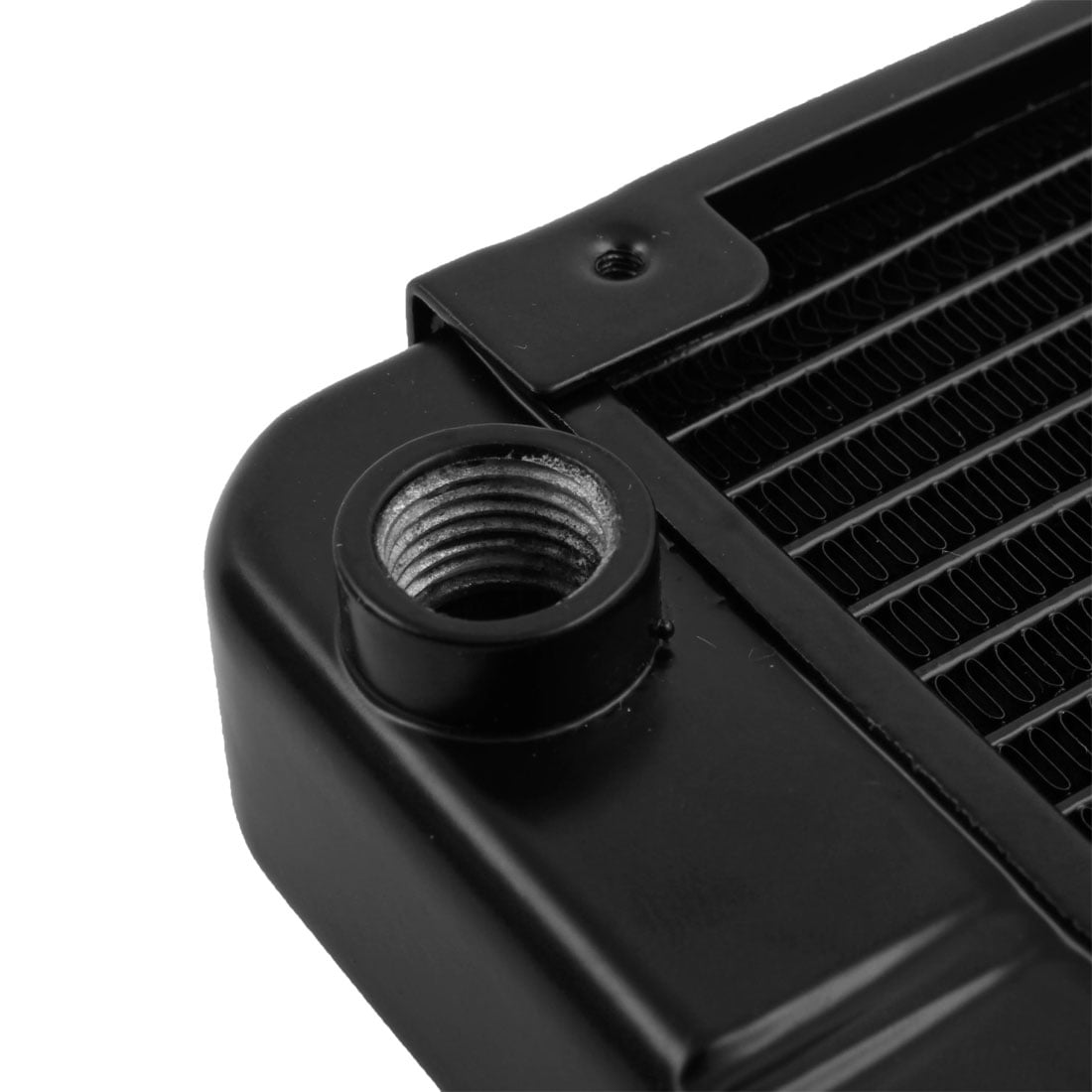 18 Pipe Aluminum Heat Exchanger Radiator Water Cooling Radiator 10.6 Inch Long