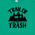thumbnail image 4 of Inktastic Trailer Trash Camping Humor Boys or Girls Baby T-Shirt, 4 of 5