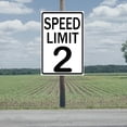 thumbnail image 4 of Cartel de metal Yosqego Speed Limit 2 divertido, vintage, 20 x 30 cm, 4 of 7