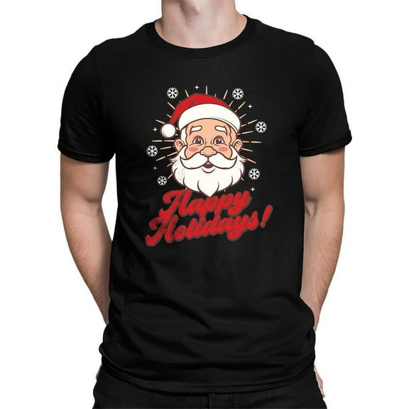 Happy Holidays Santa - Festive T-shirt Men's
