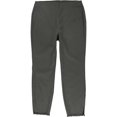 thumbnail image 1 of Alfani Womens Solid Chevron Casual Trouser Pants green 8x25, 1 of 2