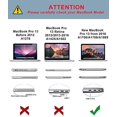 thumbnail image 2 of MacBook Pro 13 Sleeve Case 2018/2017/2016, Hard Shell Cover with EU / without Touch Bar, Model A1989 / A1706 / A1708, 2 of 7