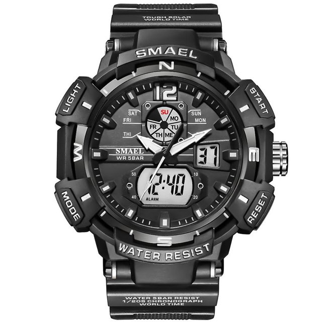 Men's Outdoor Waterproof Sports Watch, With Timing