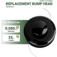 thumbnail image 4 of DWO1DT980 String Trimmer Replacement Head and Line Compatible with Dewalt DCST920 DCST970 DCST990 DCST991 DCST995 String Trimmer,Weed Trimmer Head with Pre-Wound 0.080" 25Ft Line, 4 of 8