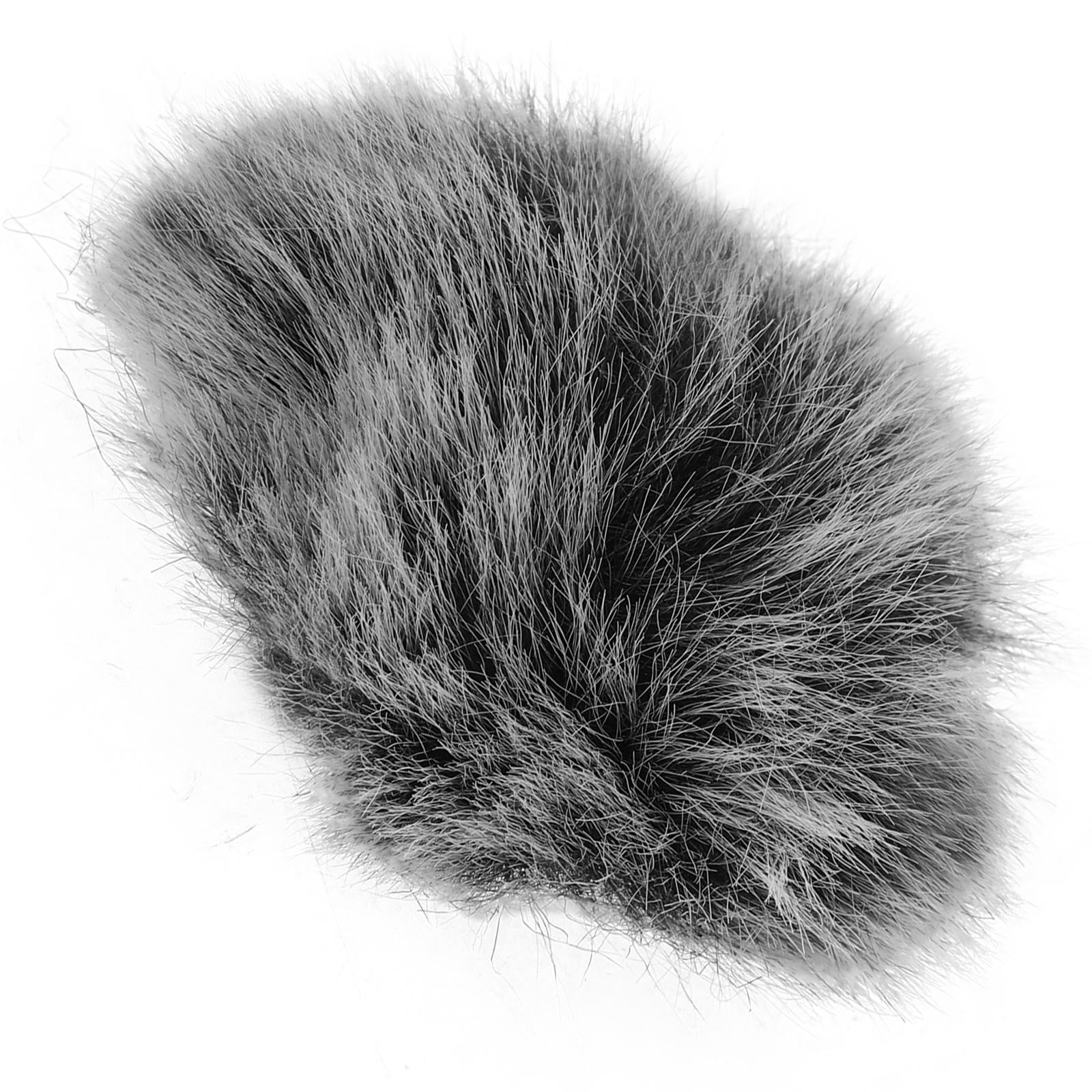 Minkissy Microphone Windscreen Muff Black Mic Windshield 1Pack