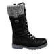 thumbnail image 2 of Women's Flat Lace Up Mid Calf Boots Ladies Biker Riding Winter Warm Shoes, 2 of 5