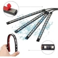 thumbnail image 4 of Tira de luces LED para coche con puerto USB, cargador y control remoto, 4 of 5