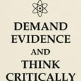 thumbnail image 3 of CafePress - DEMAND EVIDENCE AND THINK CRITICALLY T Shirt - Men's Classic Graphic T-Shirt, 3 of 4