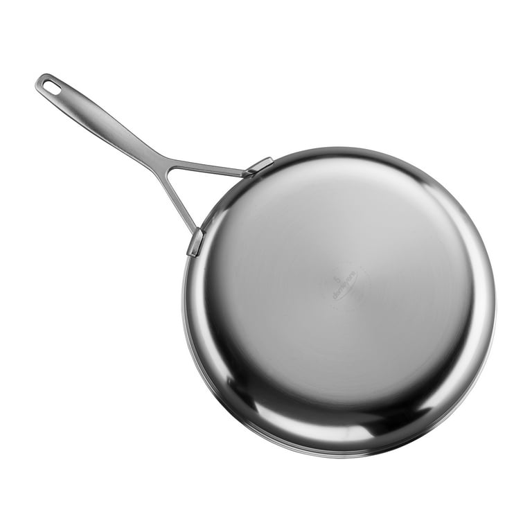 Demeyere - Industry 5-Ply 4-qt Stainless Steel Deep Saute Pan - Silver