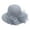 Gray, variant on Bucket Sun Hats Womens Derby Dress Fascinator Bridal Cap British Tea Party Wedding Hat