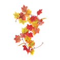 thumbnail image 2 of Yakvarog Artificial Fall Garland Maple Leaf, 39"/Piece Hanging Vines Garland Faux Autumn Foliage Garland Thanksgiving Fall Decor for Home Wedding Fireplace Party Christmas, 2 of 6