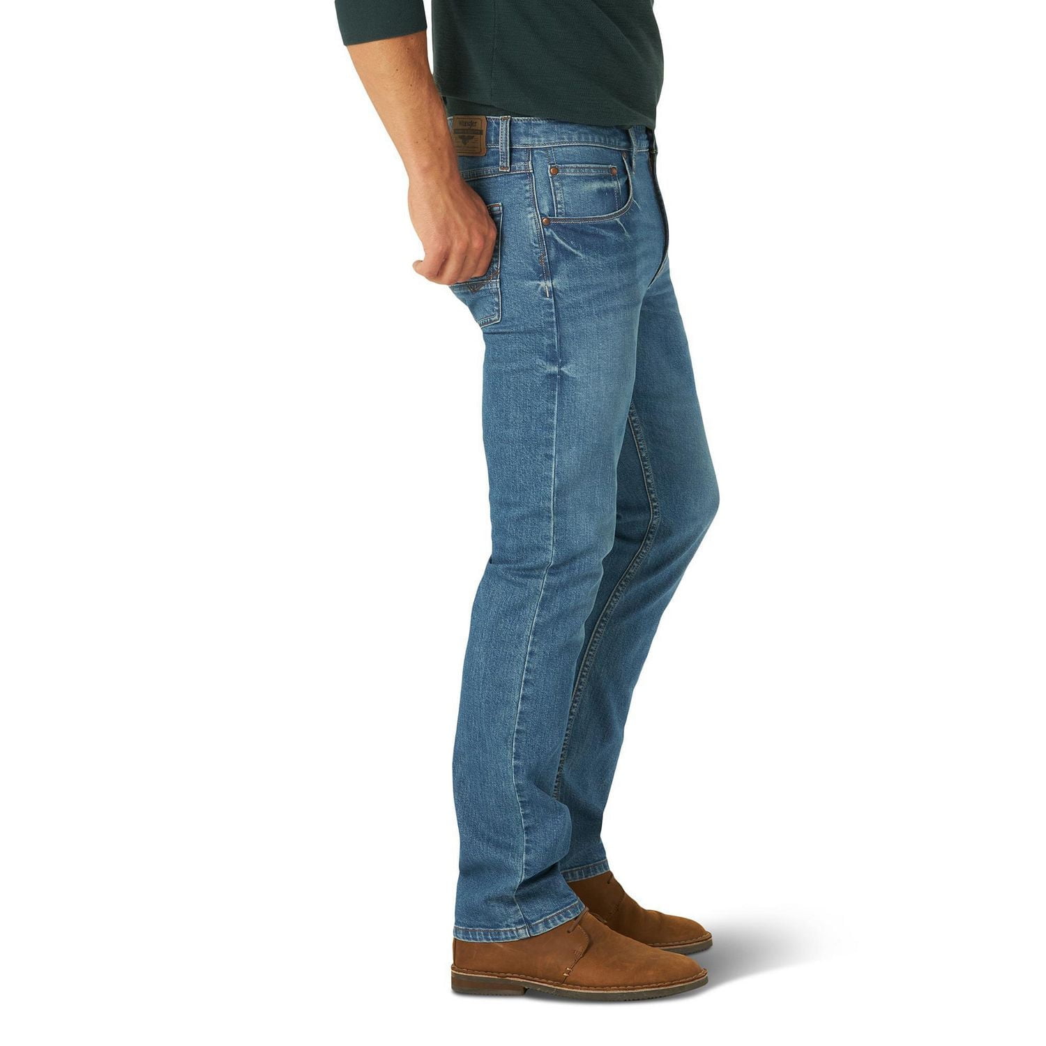 Wrangler Jean Droits et Étroits Pour Homme Coupe étroite