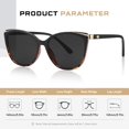 thumbnail image 3 of Gafas de Sol Colrea Tendencia Ojo de Gato CL22017 UV400 para Mujer, 3 of 6