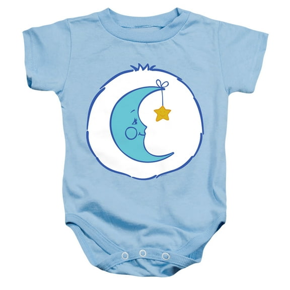 Care Bears Bedtime Belly Unisex Infant Snap Suit for Baby (6 Months) Light Blue