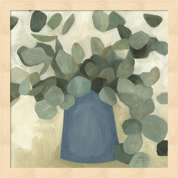 Greenery Still Life VI by Emma Scarvey, Framed Wall Art, 13.25W x 13.25H