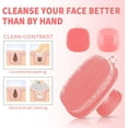 thumbnail image 6 of Face Scrubber, Silicone Face Scrubber for Men Facial Cleansing Brush Silicone Face Wash Brush Manual Waterproof Cleansing Skin Care Face Brushes for Exfoliating, 6 of 12