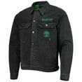 thumbnail image 2 of Men's The Wild Collective Black Austin FC Denim Button-Up Jacket, 2 of 4