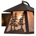 thumbnail image 3 of Meyda Tiffany 182080 Tall Pines 2 Light 24" Wide Vanity Light - Copper, 3 of 4