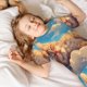 thumbnail image 5 of Balery Cloud Sleeping Cat Conjunto de Pijama Infantil de Manga Corta con Estampado – Ropa de Dormir de Algodón Suave-Small, 5 of 6