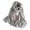 Light Ashy, variant on Women's Cotton Scarves Lady Light Soft Fashion Solid Scarf Wrap Shawl with Fringed