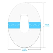 Adhesive Patches for G6-40 Pack Waterproof & Sweatproof Dexcom G6 Overpatch, Pre-Cut Backing Paper - Adhesive Sticker for G6,Easy to Use,Long Stay for 10 Days,Blue