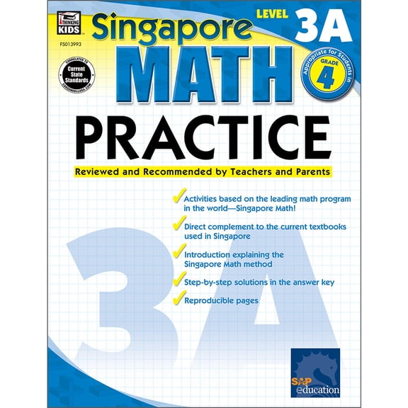 Singapore Math Math Practice, Grade 4: Reviewed and Recommended by Teachers and Parents Volume 11, (Paperback)