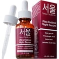 thumbnail image 1 of Sérum nocturno SeoulCeuticals con 1% de retinol coreano con mucina de caracol, 1 of 8