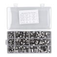 thumbnail image 1 of Kit de abrazaderas de manguera de combustible, accesorios de línea de inyección de acero inoxidable, 180 Uds., 1 of 9