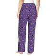 thumbnail image 3 of Uemuo German Shepherd Dog Pattern Women's Wide Leg Palazzo Lounge Pants with Pockets Light Weight Loose Comfy Casual Pajama Pants-, 3 of 9