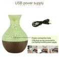 thumbnail image 4 of Pompotops 130ml LED Essential Oil Diffuser Humidifier Aromatherapy Wood Grain Vase Aroma Clearance, 4 of 4
